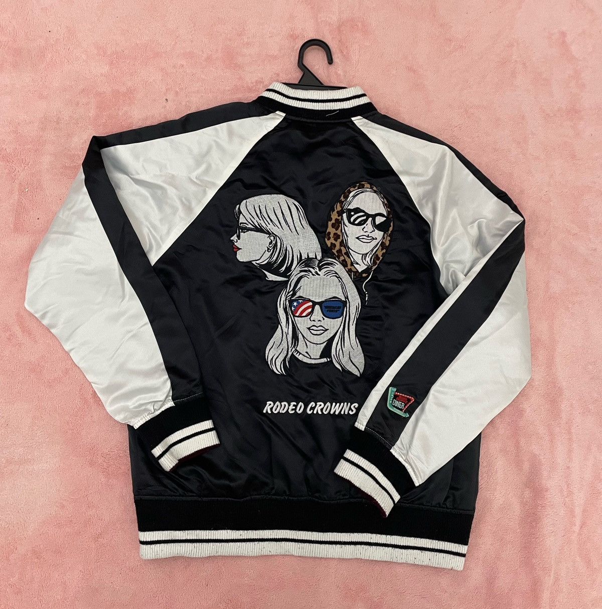 Japanese Brand RODEO CROWN VARSITY REVERSIBLE SUKAJAN JACKET Size US M / EU 48-50 / 2 - 2 Thumbnail