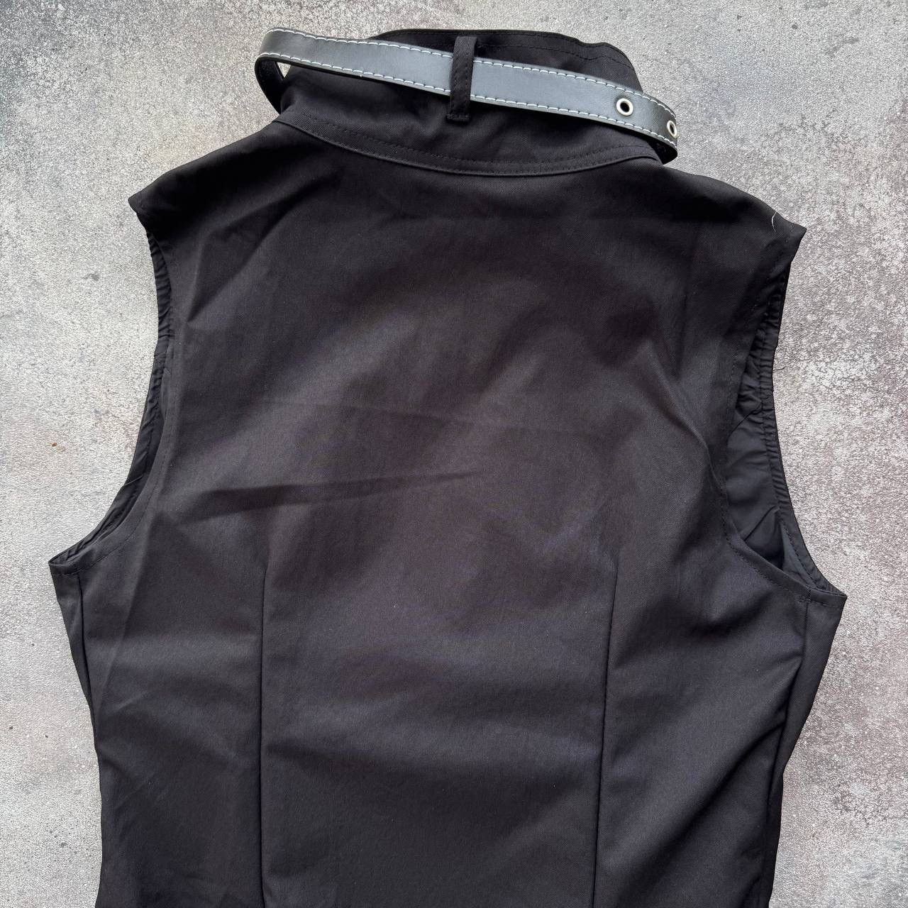 If Six Was Nine Y2K Avant Garde Goth Emo Strap Belt Mini Dress Size M / US 6-8 / IT 42-44 - 13 Thumbnail