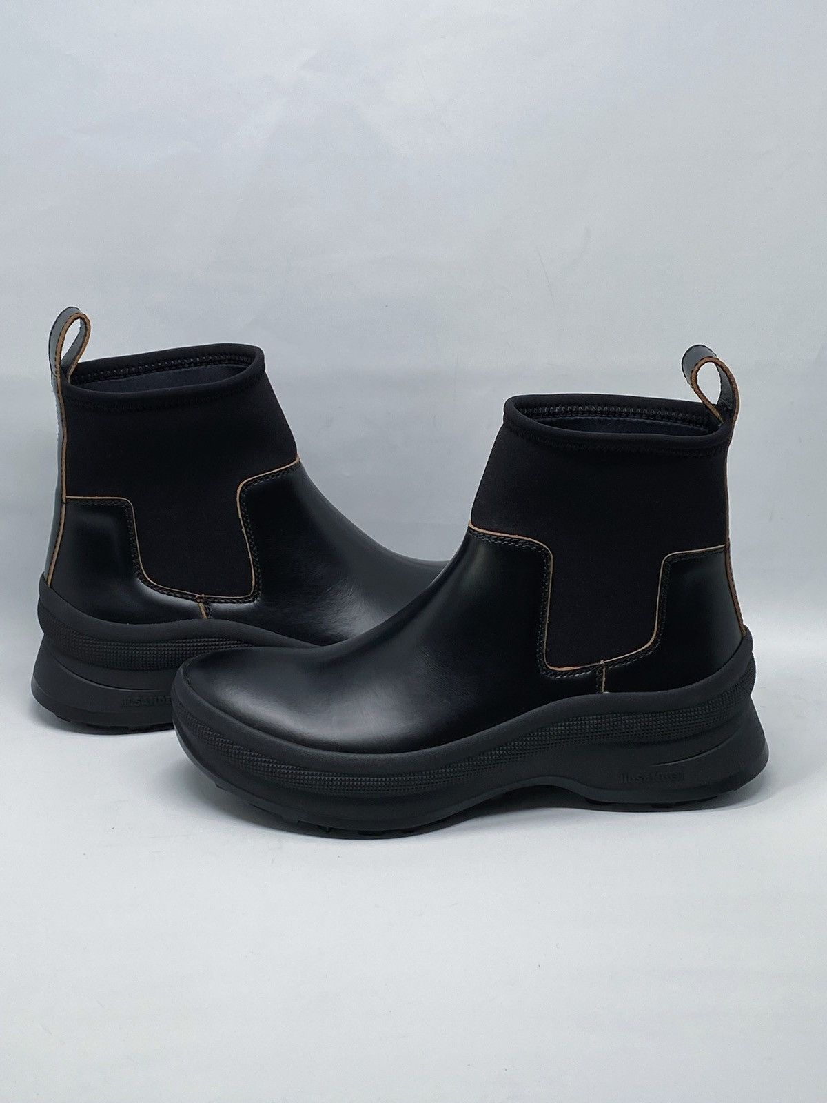 Jil Sander Jil Sander Men’s Leather Ankle Boots size 42/us size 9 Size US 9 / EU 42 - 9 Thumbnail