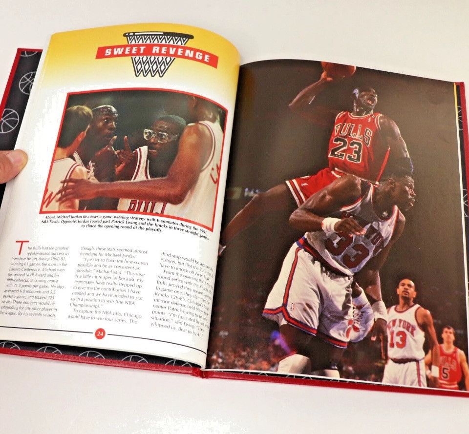 Other Hardcover Book 1995 NBA Jordon Size ONE SIZE - 5 Thumbnail