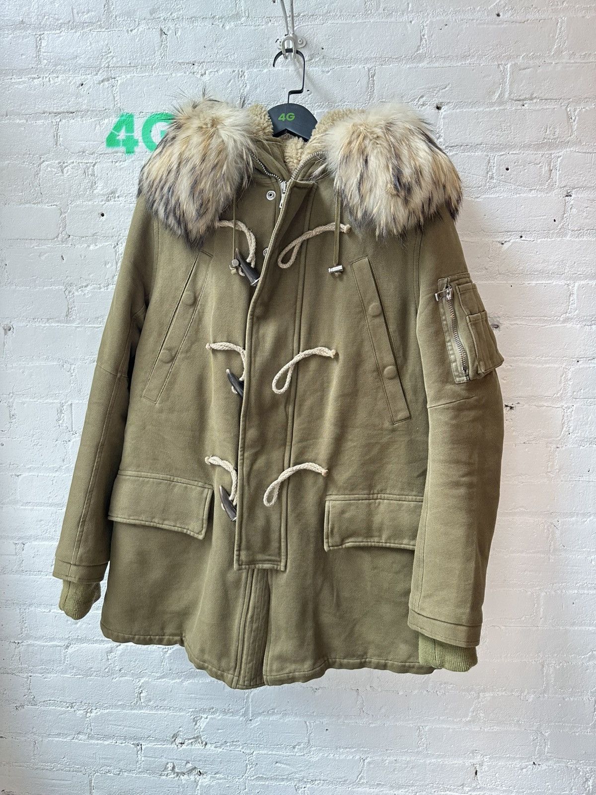 Balmain BALMAIN DECARNIN FULL FURR JACKET Size US S / EU 44-46 / 1 - 1 Thumbnail