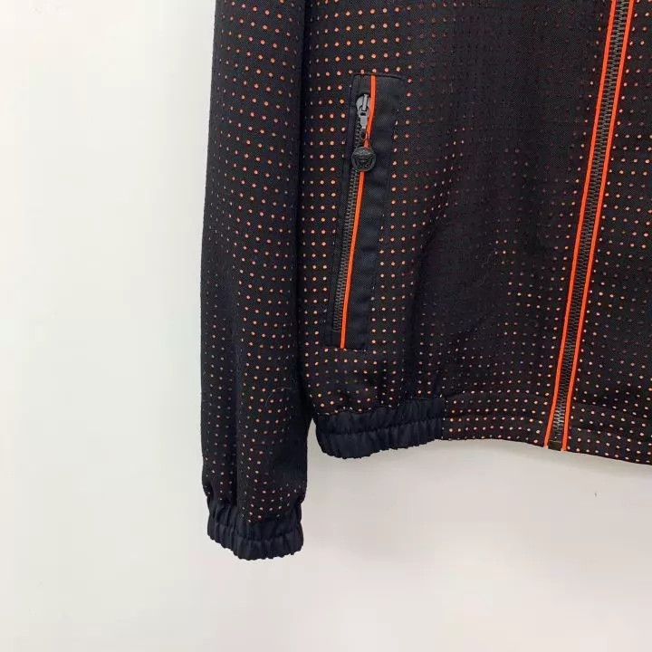 Versace Versace Color-blocked cut-out mesh zippered long-sleeved j Size L / US 10 / IT 46 - 4 Thumbnail