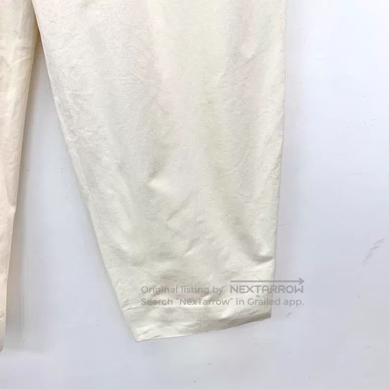 Hermes Hermes White Cotton Casual Trousers Size 25" / US 0 / IT 36 - 5 Thumbnail