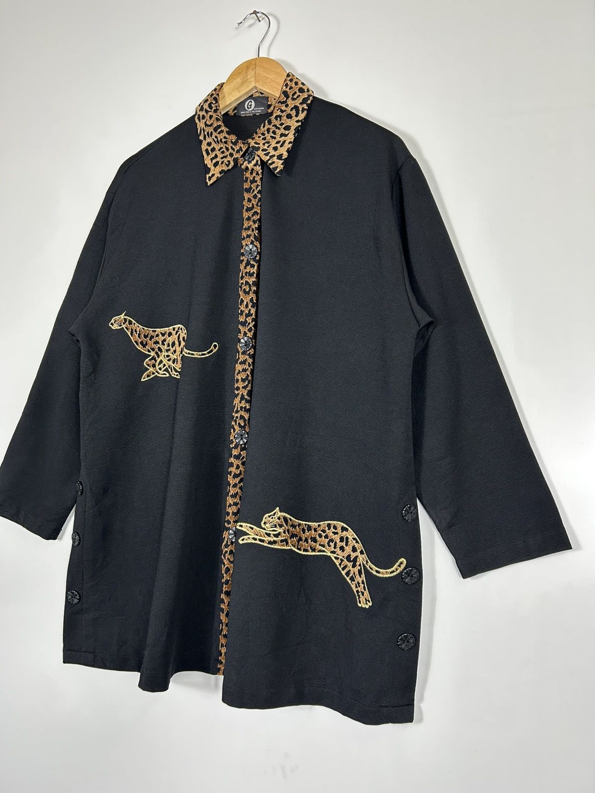 Good Enough ⚡️Vintage Good Enough Leopard Button Up Shirt Size M / US 6-8 / IT 42-44 - 3 Thumbnail