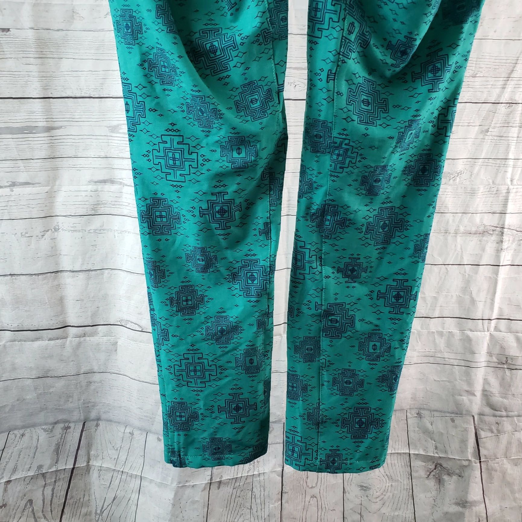 Vintage Sherpa Adventure Gear Womens Pants Sz 4 Blue Teal Low Rise Casual 29 Inseam Womens Size 27" / US 4 / IT 40 - 5 Thumbnail