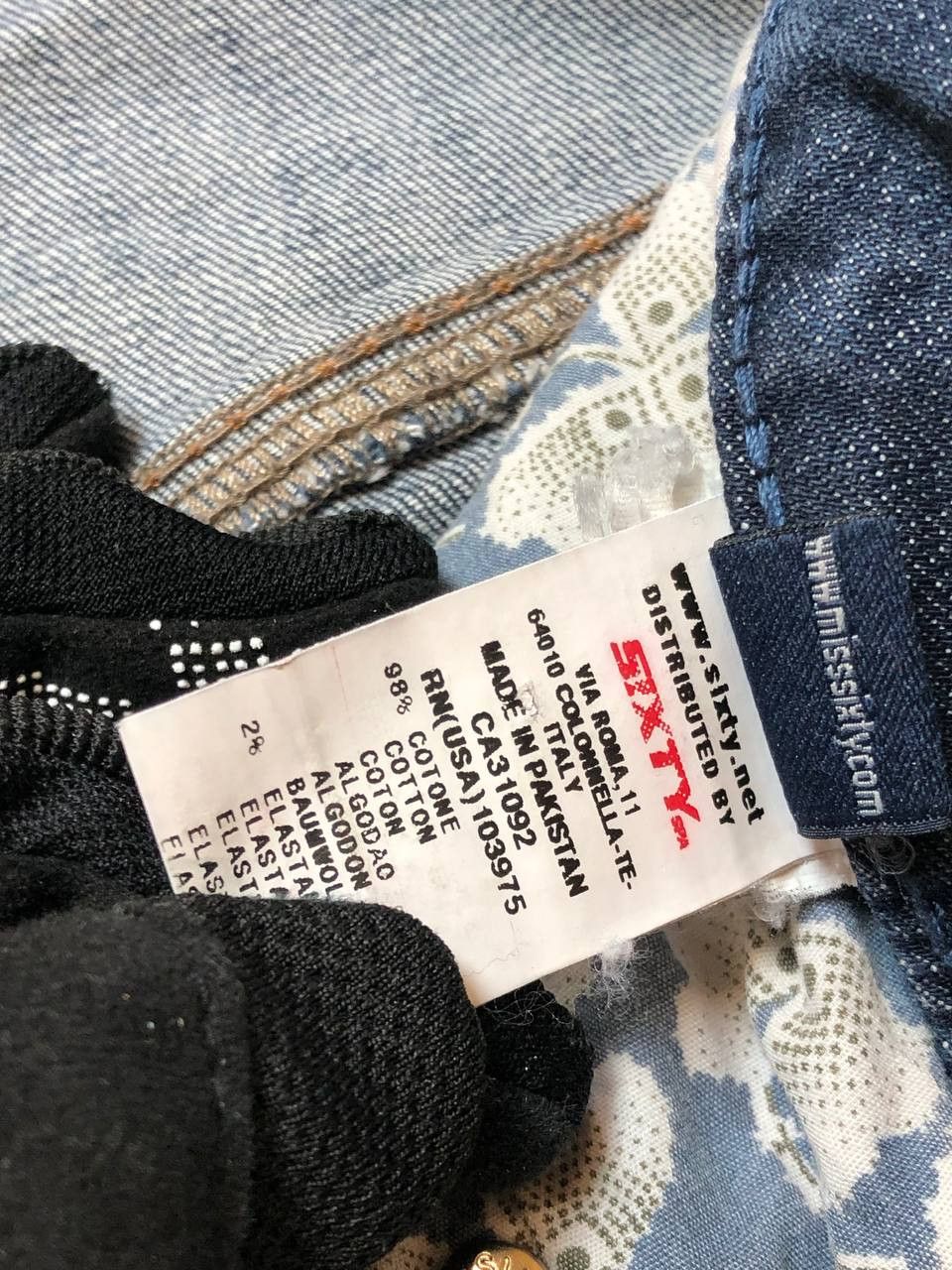 Miss Sixty Vintage Miss Sixty jeans blue luxury Y2K streetwear Size 26" / US 2 / IT 38 - 3 Thumbnail