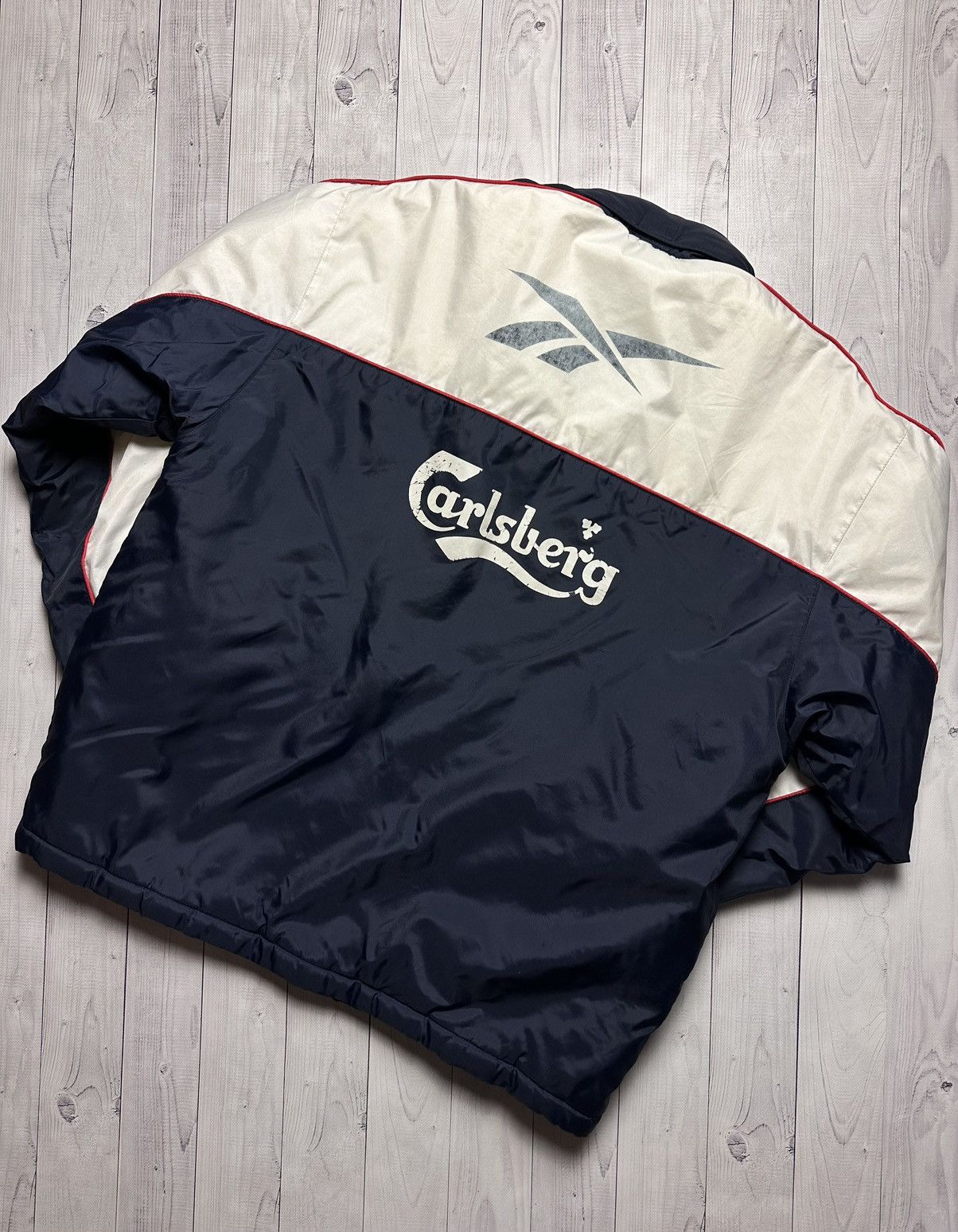 Reebok Vintage Reebok Liverpool soccer parka jacket size XL logo Size US XL / EU 56 / 4 - 2 Thumbnail