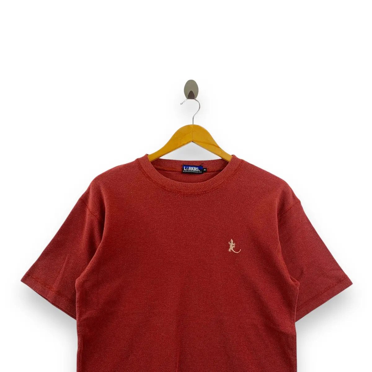 Vintage Vintage LARKINS USA OUTDOOR Tee Shirt Top Embossed Logo Size US M / EU 48-50 / 2 - 3 Thumbnail