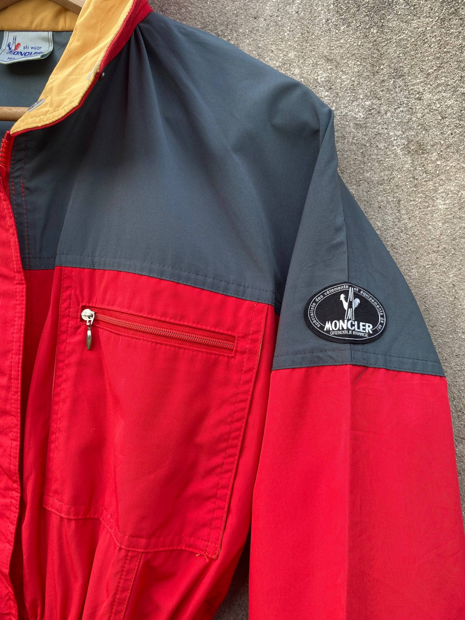 Vintage Moncler Grenoble Ski-wear Jumpsuit
