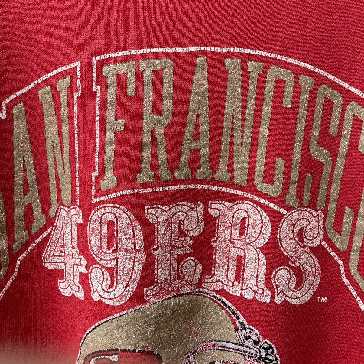 Champion 🔥Vintage 80s Champion San Francisco 49ers Boxy Sweatshirts Size US M / EU 48-50 / 2 - 6 Thumbnail