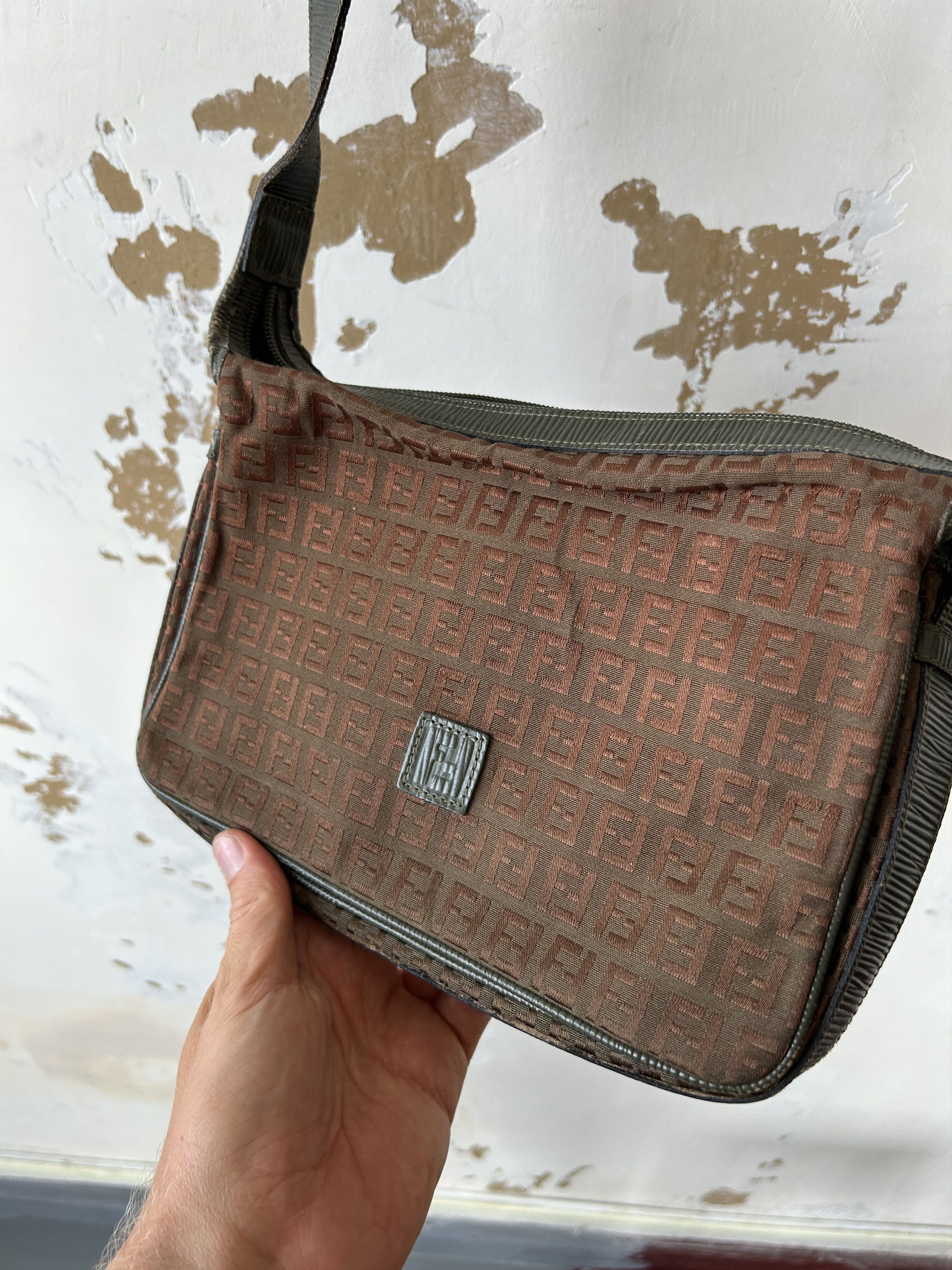 Fendi Vintage Fendi Bag Zucca Baguette Brown Size ONE SIZE - 3 Thumbnail