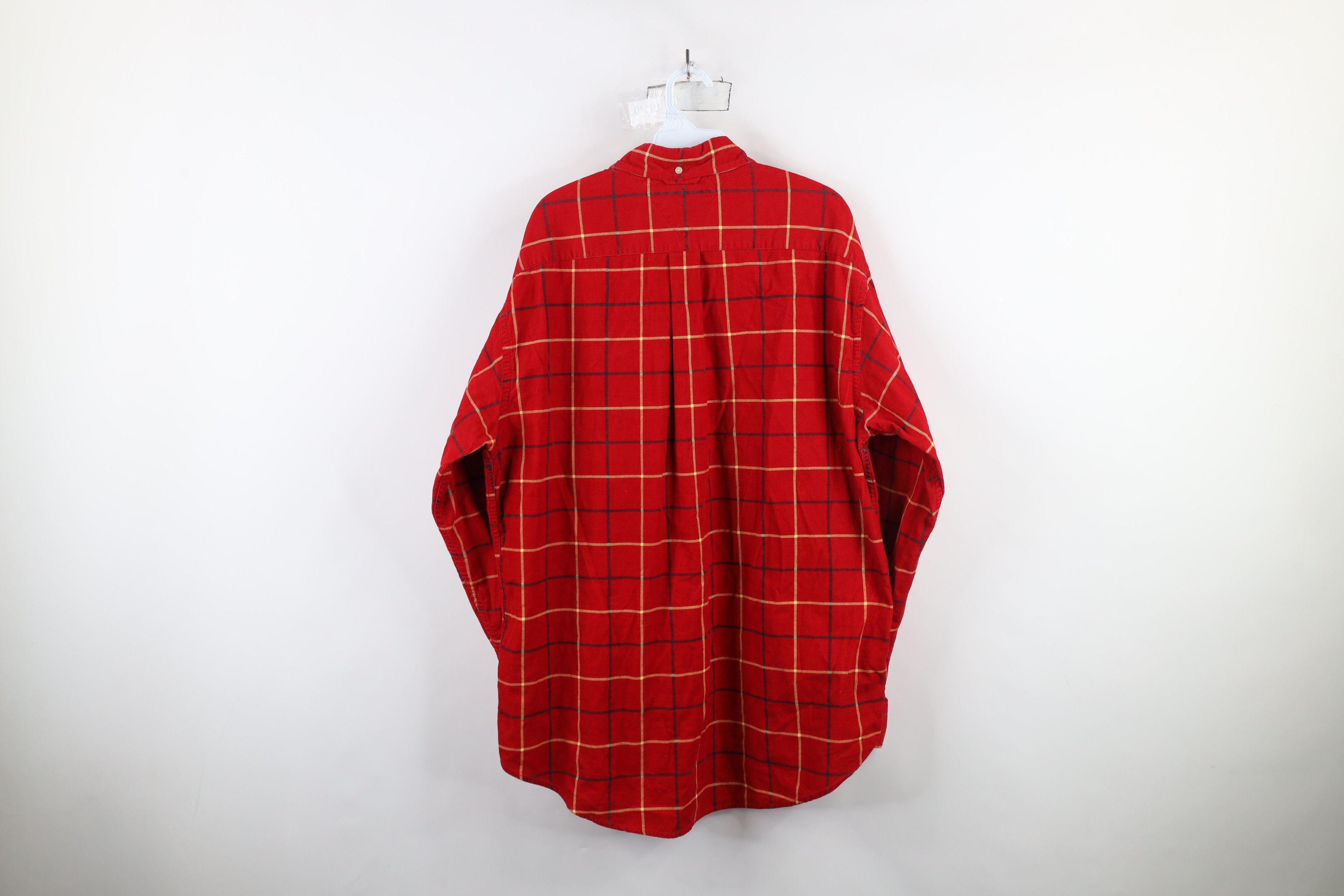 Tommy Hilfiger × Vintage Vintage 90s Tommy Hilfiger Collared Button Down Shirt Size US L / EU 52-54 / 3 - 12 Thumbnail