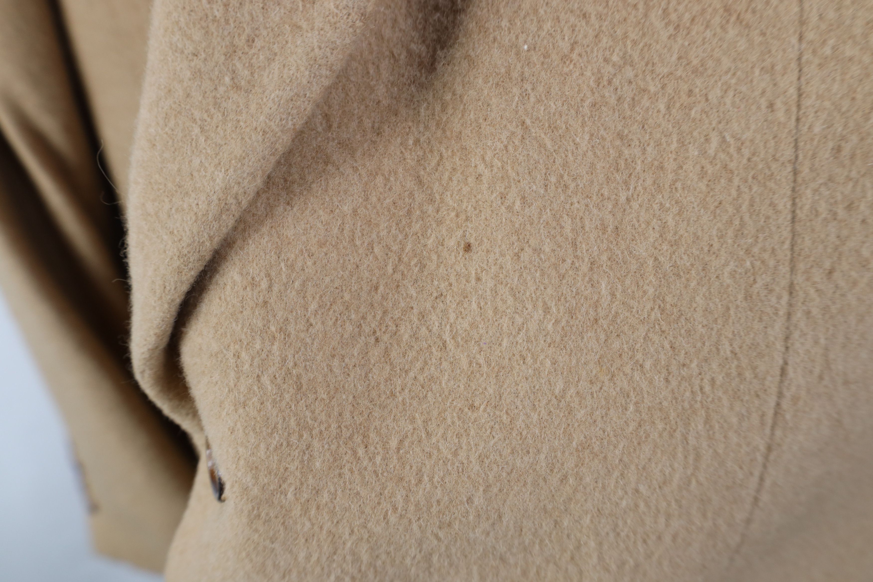 Vintage Vintage 90s Streetwear Camel Hair 2 Button Blazer Jacket USA Size US XXL / EU 58 / 5 - 7 Thumbnail