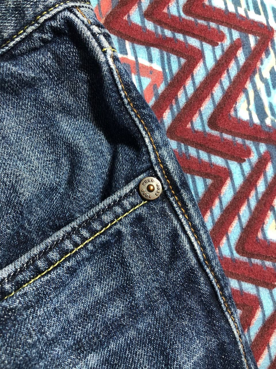 Designer × Hugo Boss Hugo boss dark blue denim pant trouser Jean chino Size US 32 / EU 48 - 18 Thumbnail