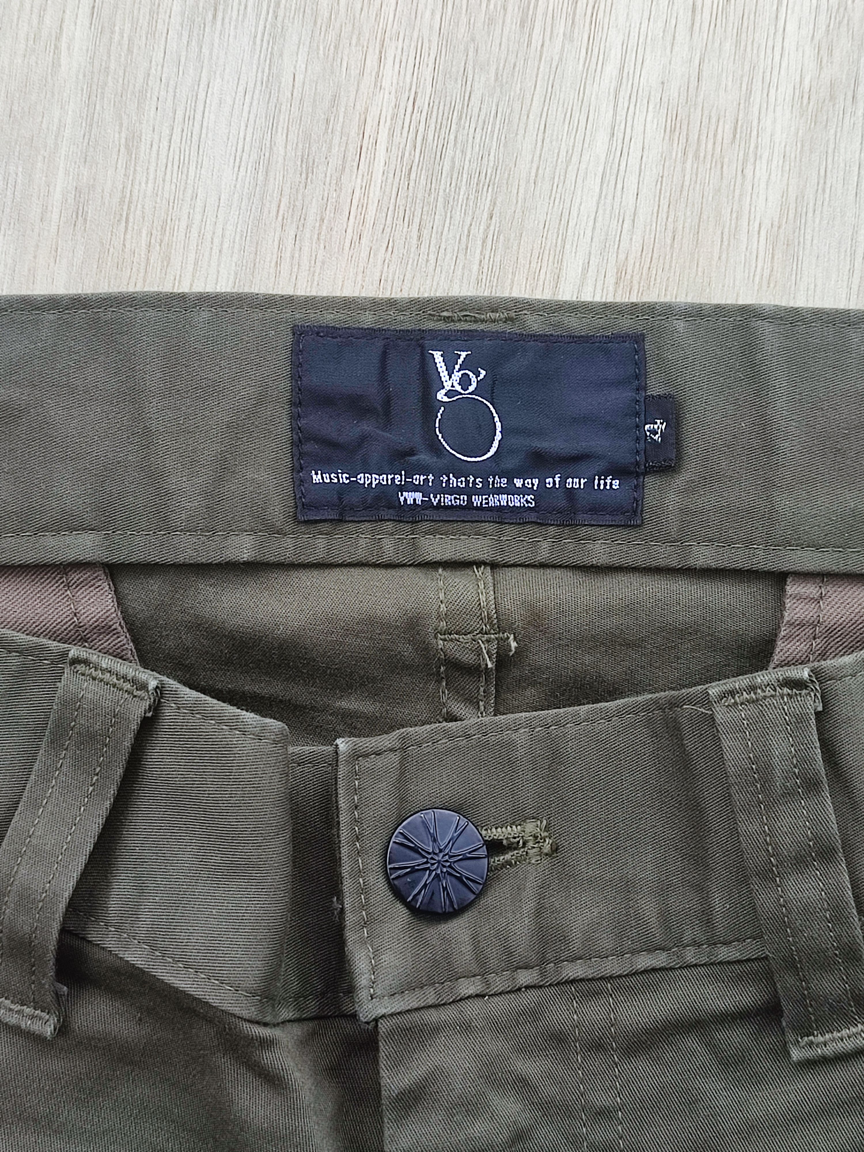 Japanese Brand Virgowearworks Multipocket Cargo Pants Size US 34 / EU 50 - 9 Thumbnail