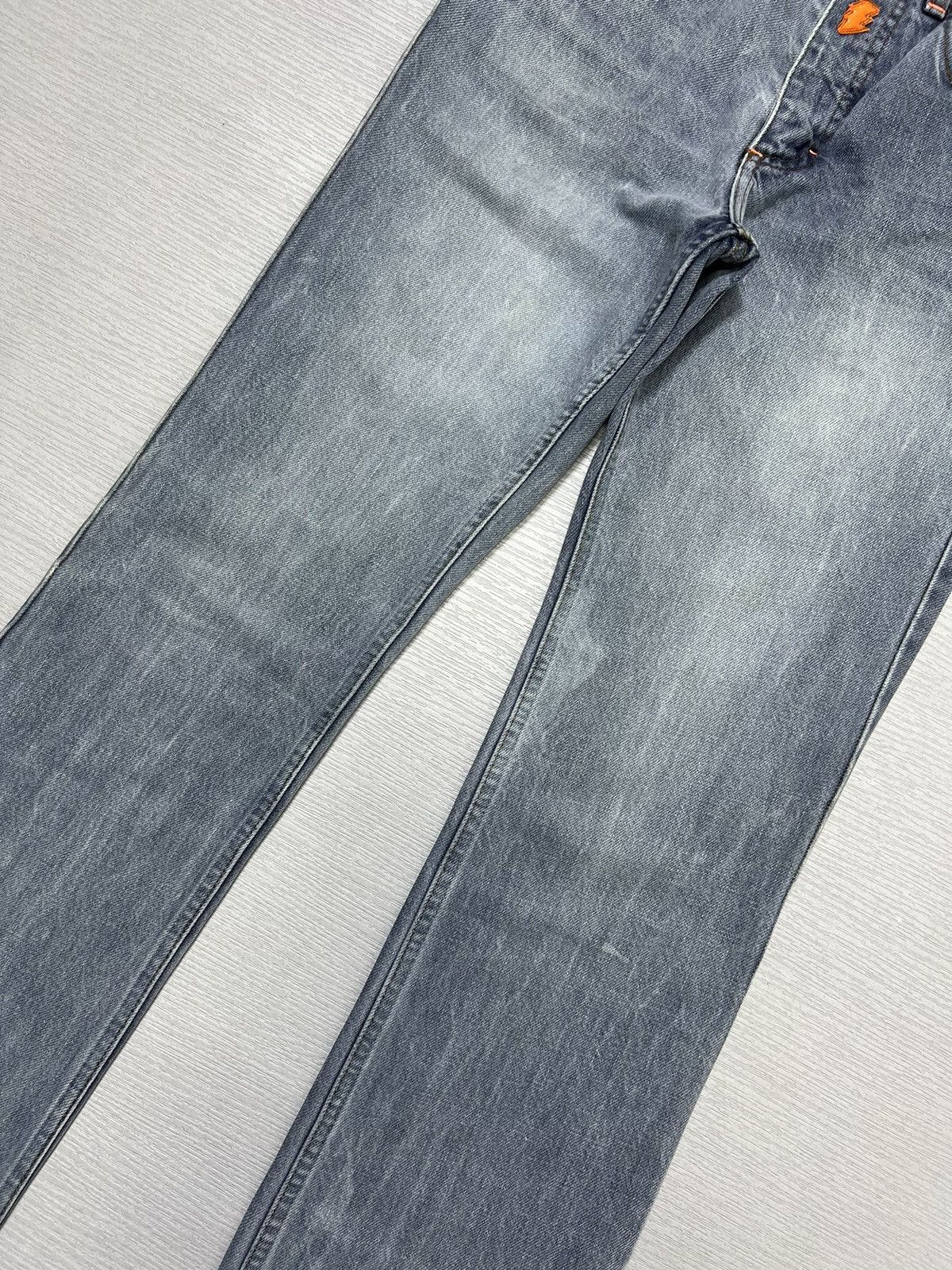 Walter Van Beirendonck W&LT - A/W 1998 - Lightning Bolt Logo Dorky Denim Jeans Size US 26 / EU 42 - 4 Thumbnail