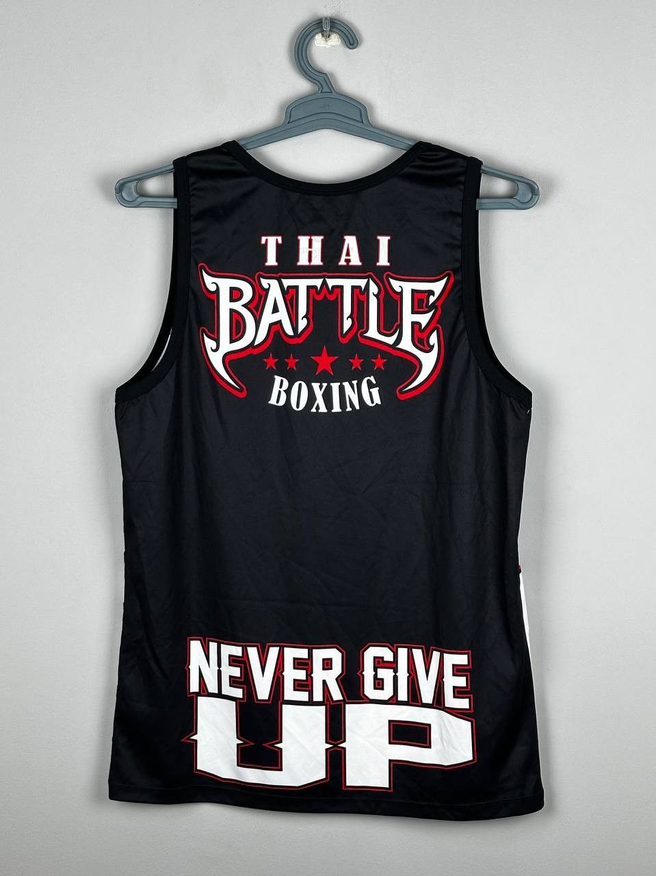 Japanese Brand Thai Battle Boxing MUAI THAI TANK TOP VERY RARE Size US M / EU 48-50 / 2 - 6 Thumbnail