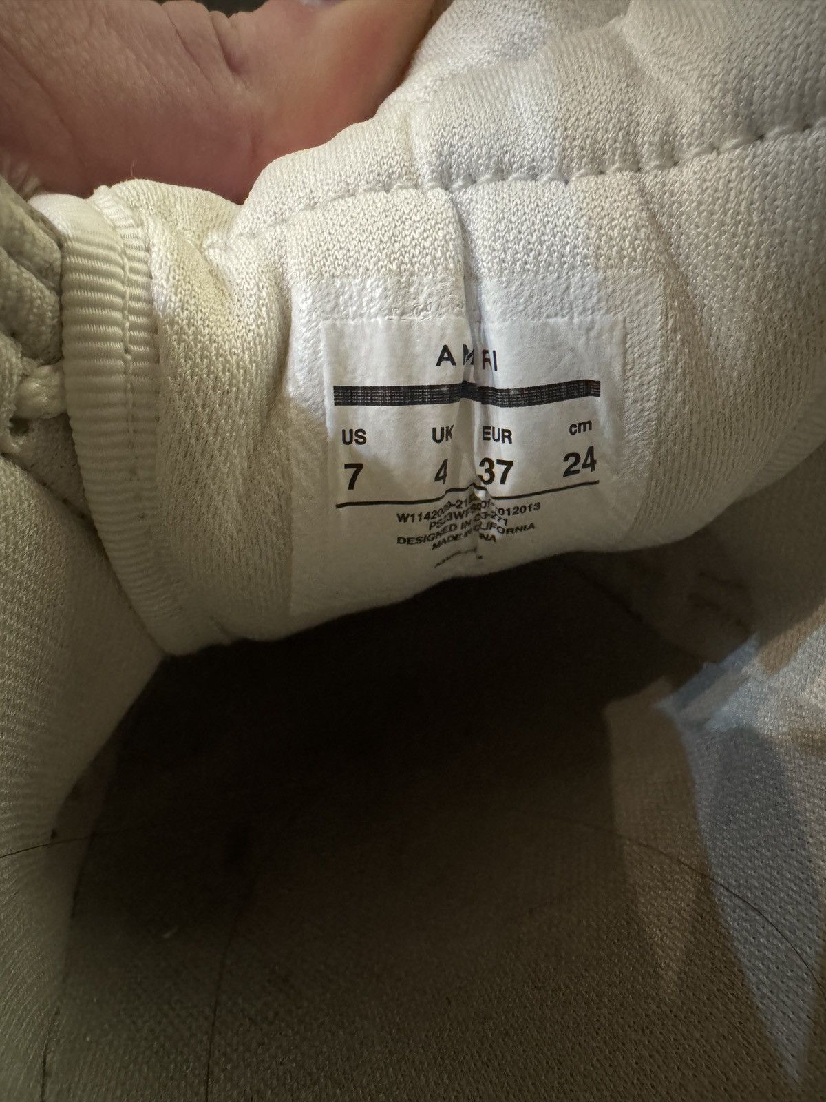 Amiri Amiri skeleton low Size US 7 / IT 37 - 3 Thumbnail