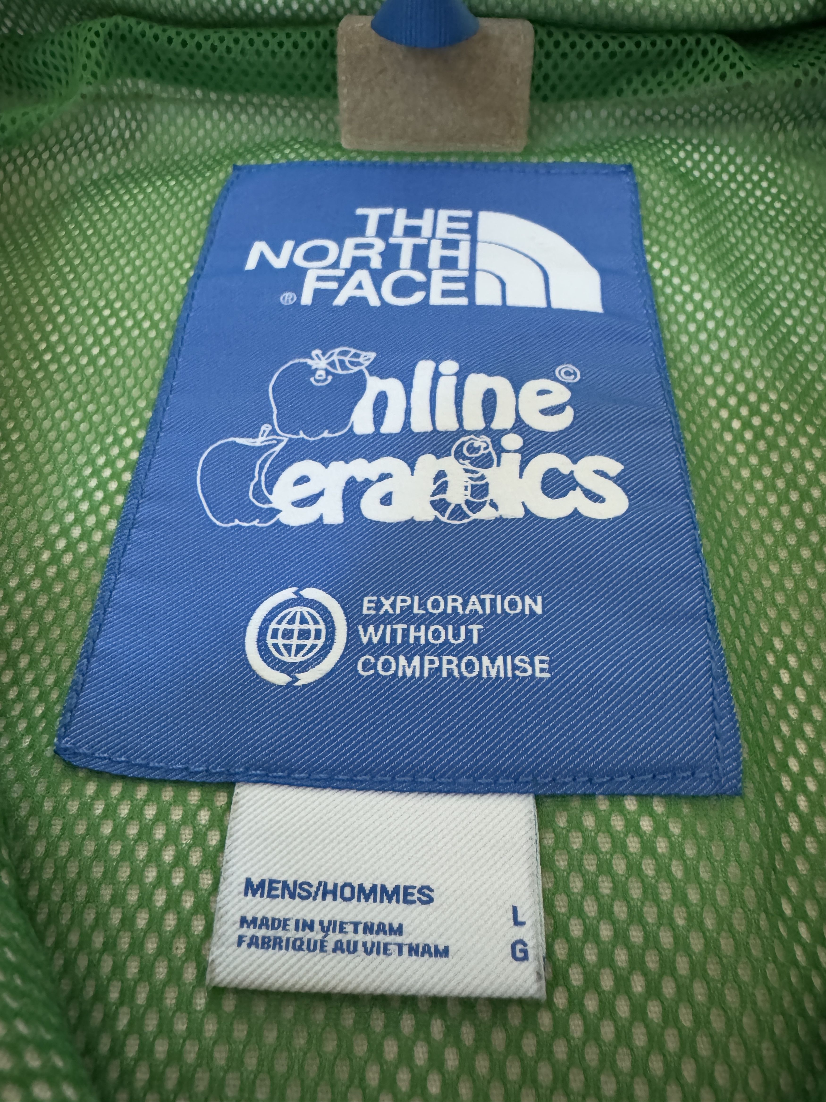 Online Ceramics × The North Face TNF Online Ceramics Mountain Parka White Canvas Size US L / EU 52-54 / 3 - 9 Thumbnail