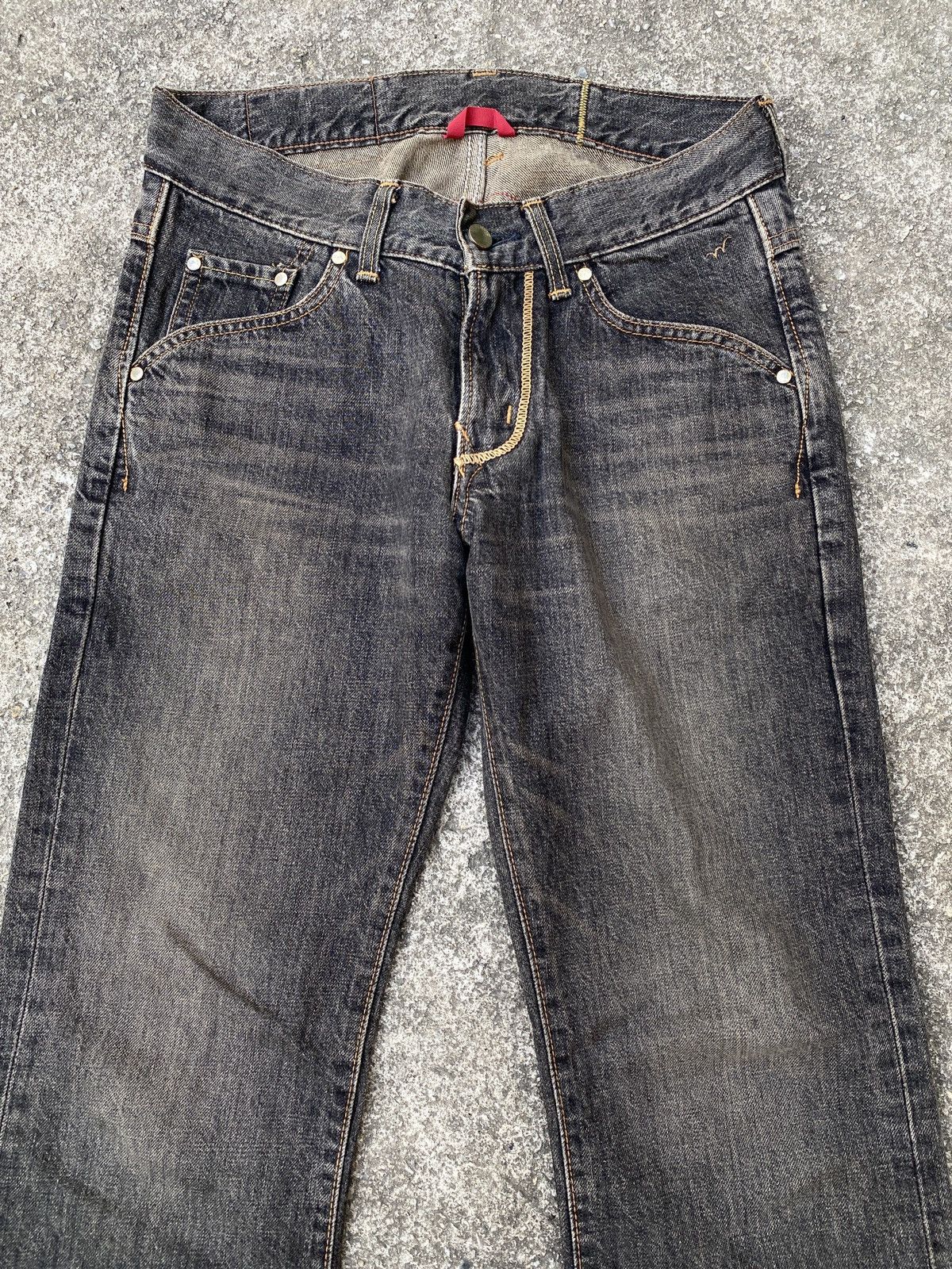 Edwin × Le Grande Bleu (L.G.B.) × Tornado Mart Edwin Japan 503 SS Flare Denim Size US 31 - 3 Thumbnail