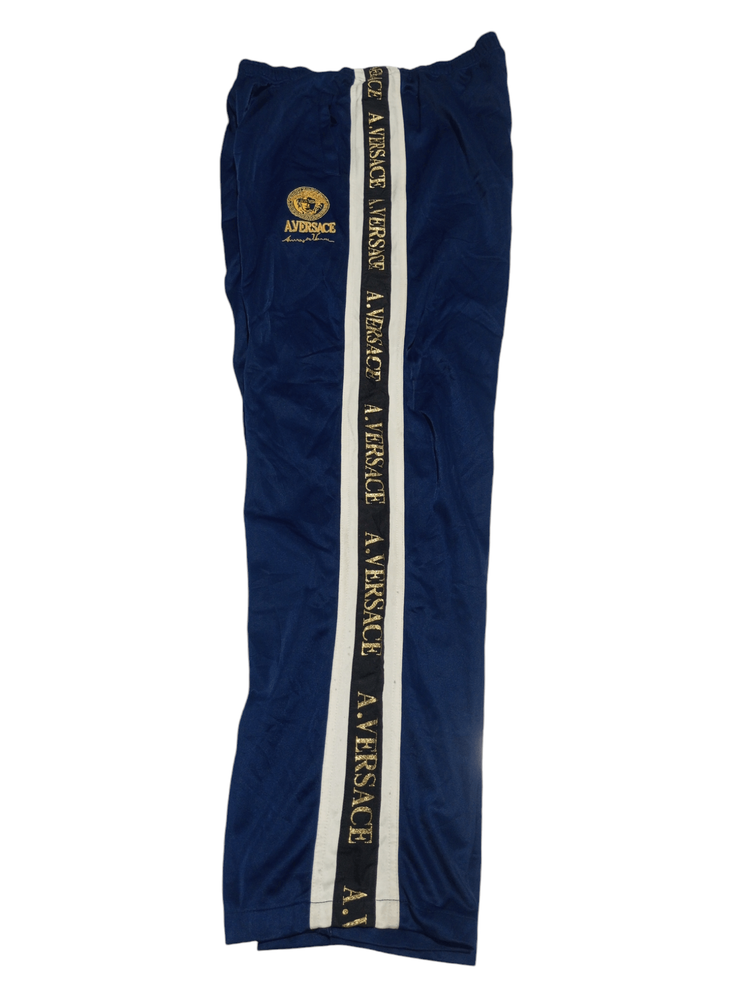20471120 Vintage A Versace spellout trackpants Size US 32 / EU 48 - 1 Thumbnail