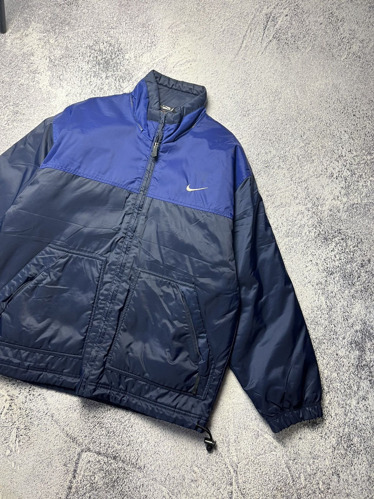 Nike Nike Vintage Nylon Mini Swoosh Logo Light Jacket Size US S / EU 44-46 / 1 - 7 Thumbnail