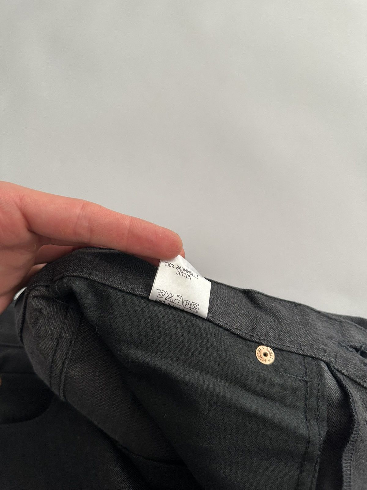 Jil Sander Jil Sander 90’s Heavy Canvas Jeans Size US 30 / EU 46 - 11 Thumbnail