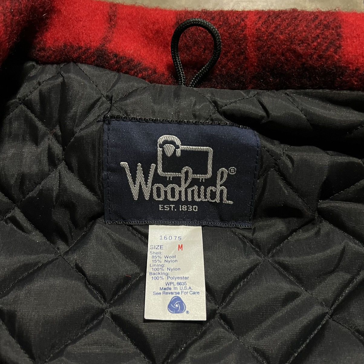Woolrich Woolen Mills Vintage Woolrich Buffalo Plaid Wool Bomber Jacket USA 90s Size US M / EU 48-50 / 2 - 9 Thumbnail