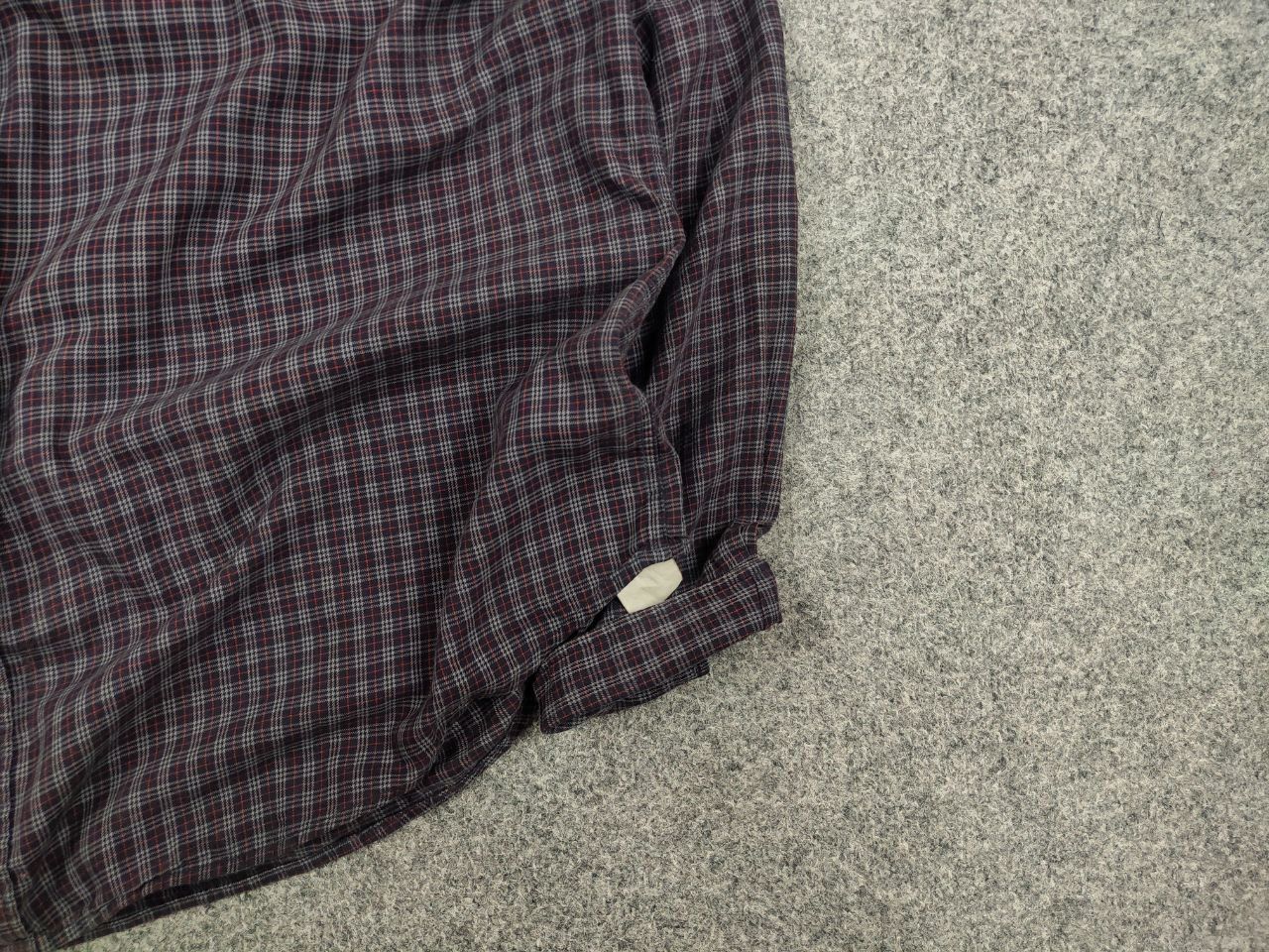 Burberry Vintage 90's Burberry London Nova Check Dark Button Shirt Size US XL / EU 56 / 4 - 6 Thumbnail