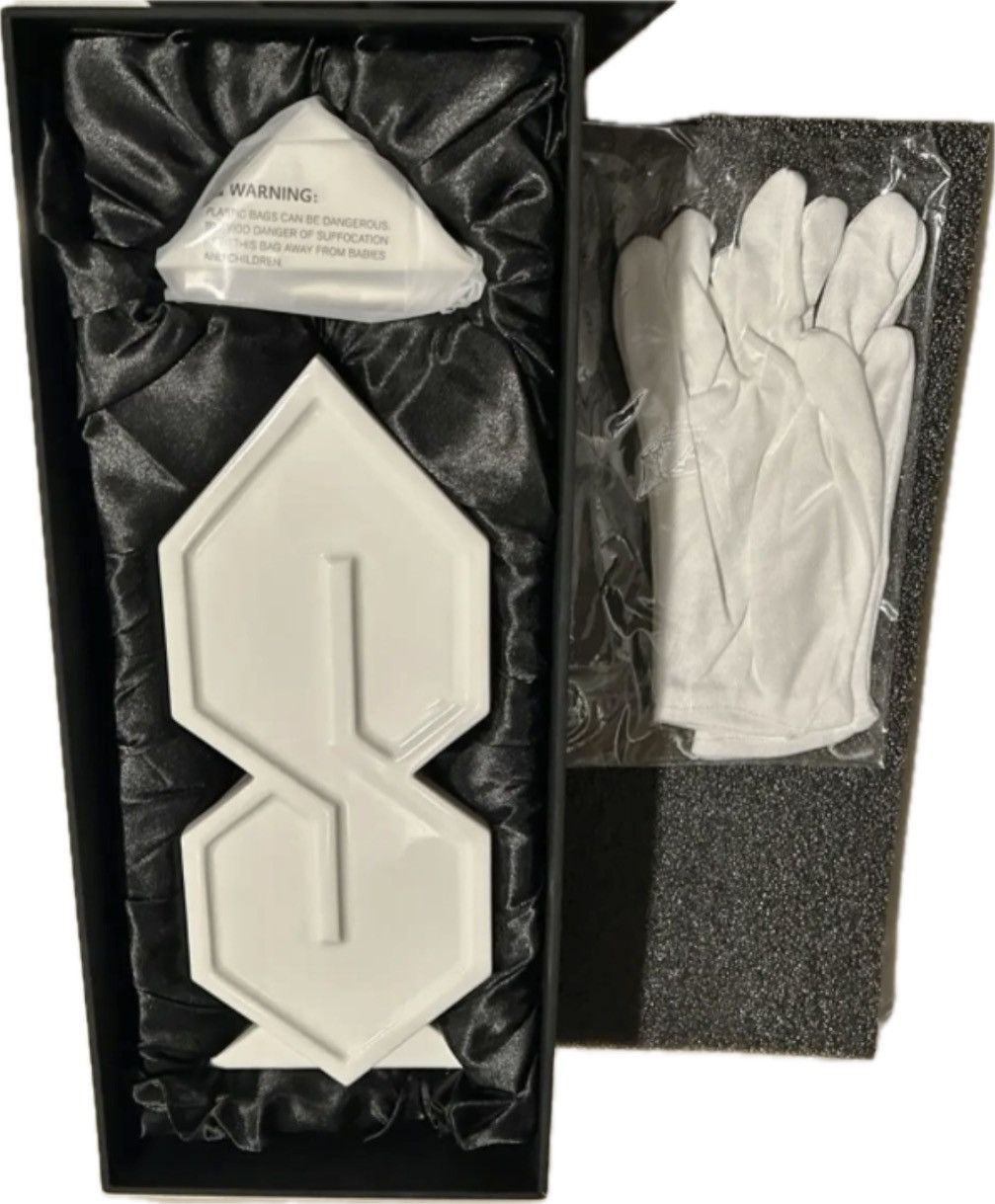 Other •NEW• STUSSY Mysterious S White Ceramic Stash Jar w/ lid!💲 Size ONE SIZE - 8 Thumbnail