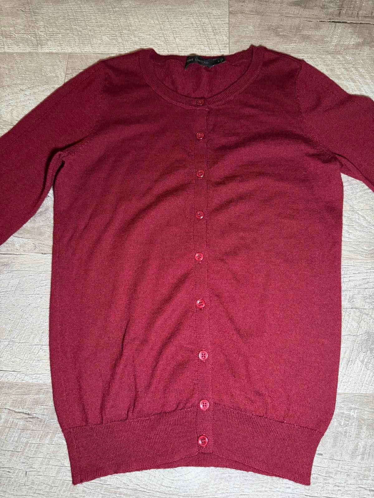 Other The Limited Women’s Wool Blend Cardigan Button Down Sweater Size S / US 4 / IT 40 - 3 Thumbnail