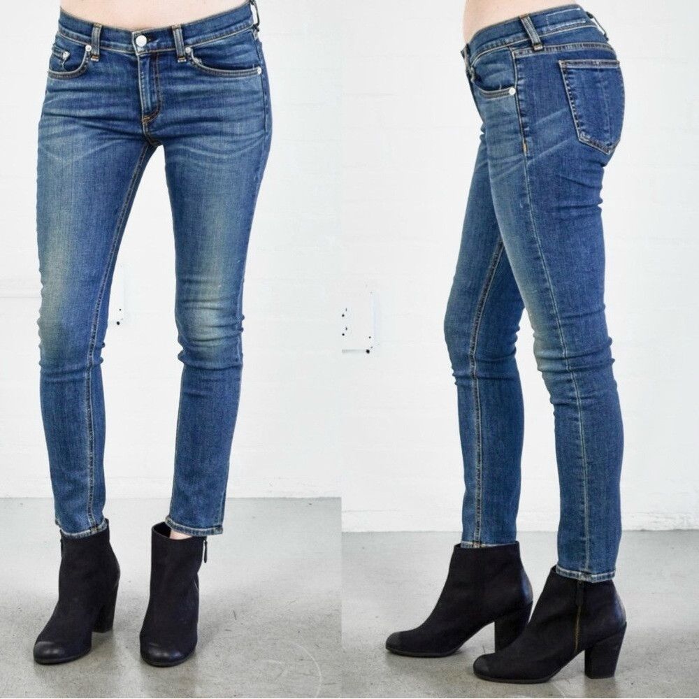 Rag & Bone rag & bone High Waist Skinny Jeans in Sonoma Size 25 Size 25" / US 0 / IT 36 - 1 Thumbnail