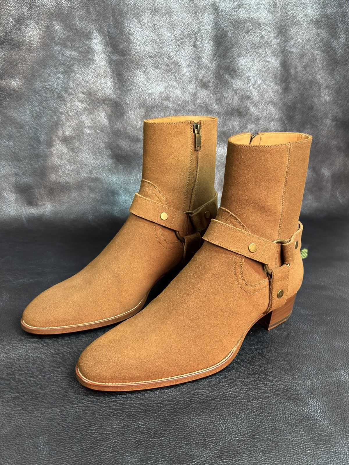 Yves Saint Laurent Yves Saint Laurent Wyatt Boot Suede Size US 9 / EU 42 - 7 Thumbnail