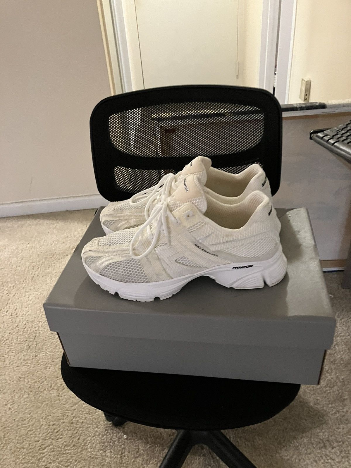 Balenciaga White Balenciaga Phanton Size US 11 / EU 44 - 4 Thumbnail
