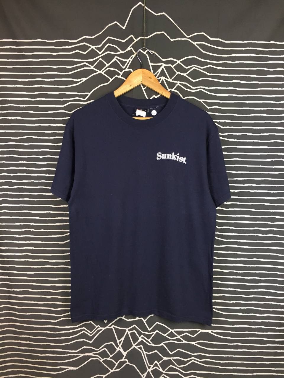 Hanes × Vintage Vtg Y2K Sunkist Soft Drink Spell Out Logo Promo Tee Size US M / EU 48-50 / 2 - 2 Thumbnail