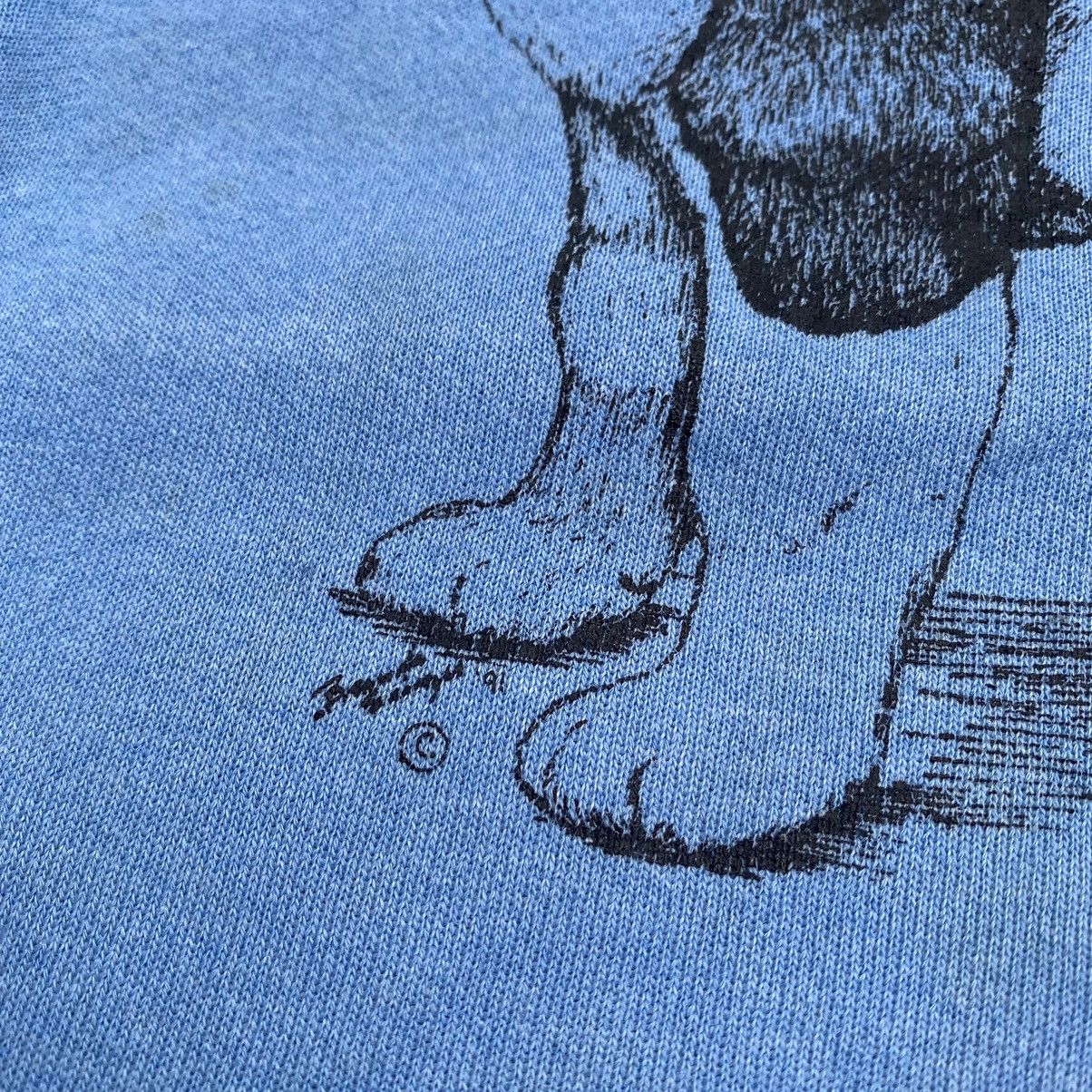 Vintage 90s Dog sweatshirt SC008 Size US L / EU 52-54 / 3 - 3 Thumbnail