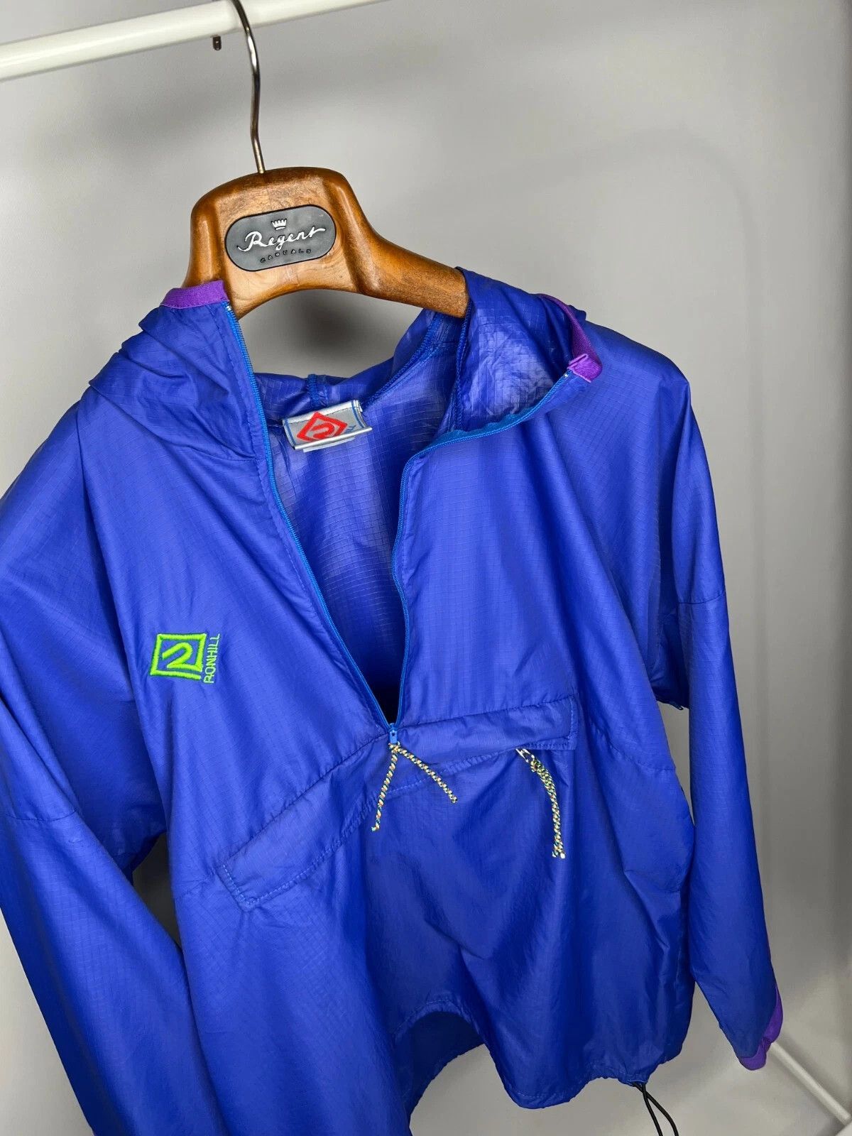 Other Ronhill Lightweight Windrunner Blue Nylon Jacket Anorak Size US S / EU 44-46 / 1 - 7 Thumbnail
