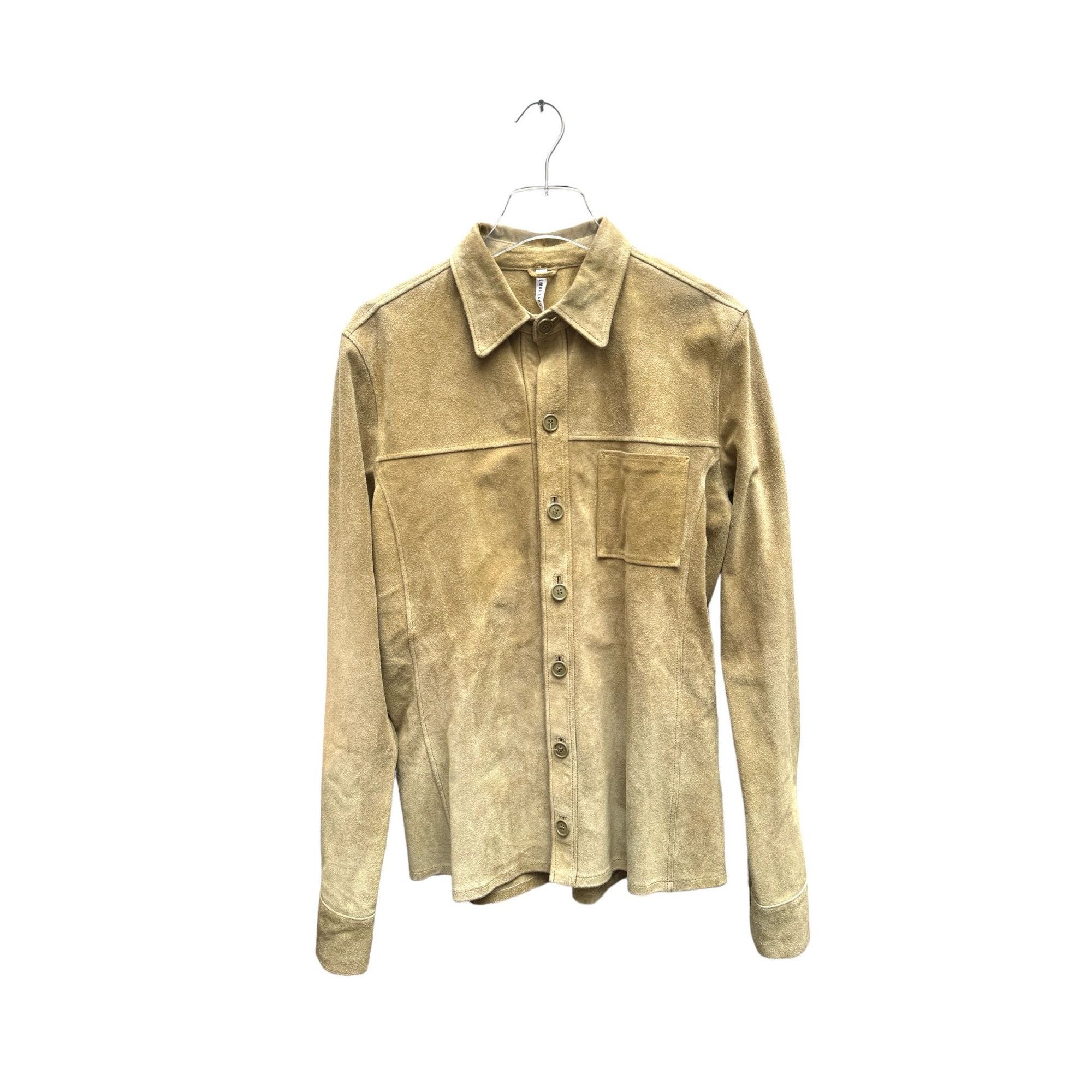 Helmut Lang SS 1997 Beige Suede Jacket Size US M / EU 48-50 / 2 - 1 Thumbnail