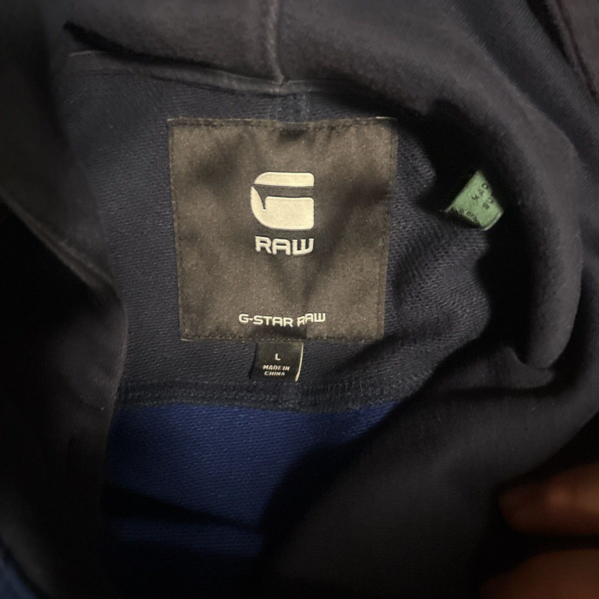 G-Star Navy blue g star raw Size US L / EU 52-54 / 3 - 3 Thumbnail