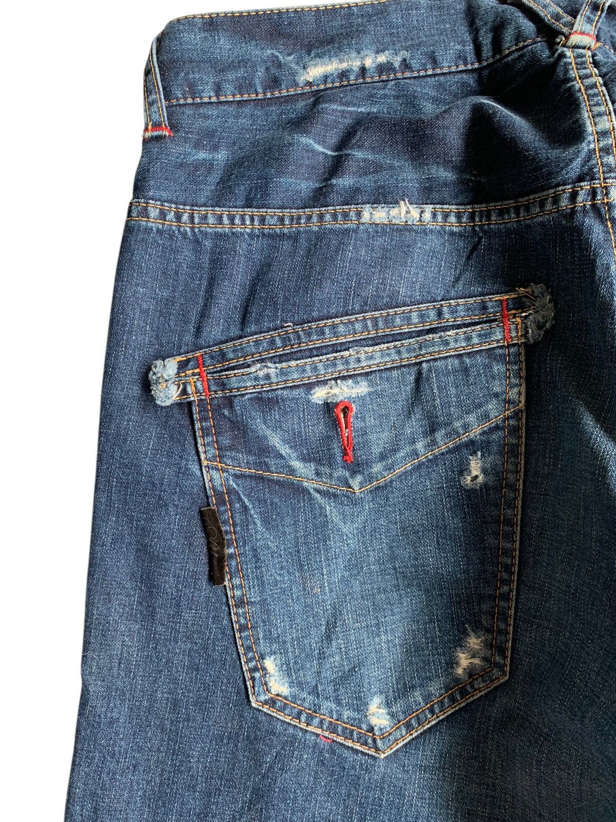 If Six Was Nine × Japanese Brand × Le Grande Bleu (L.G.B.) Japanese Blow You Mind Punk Style Denim☠️🎌 Size US 34 / EU 50 - 14 Thumbnail