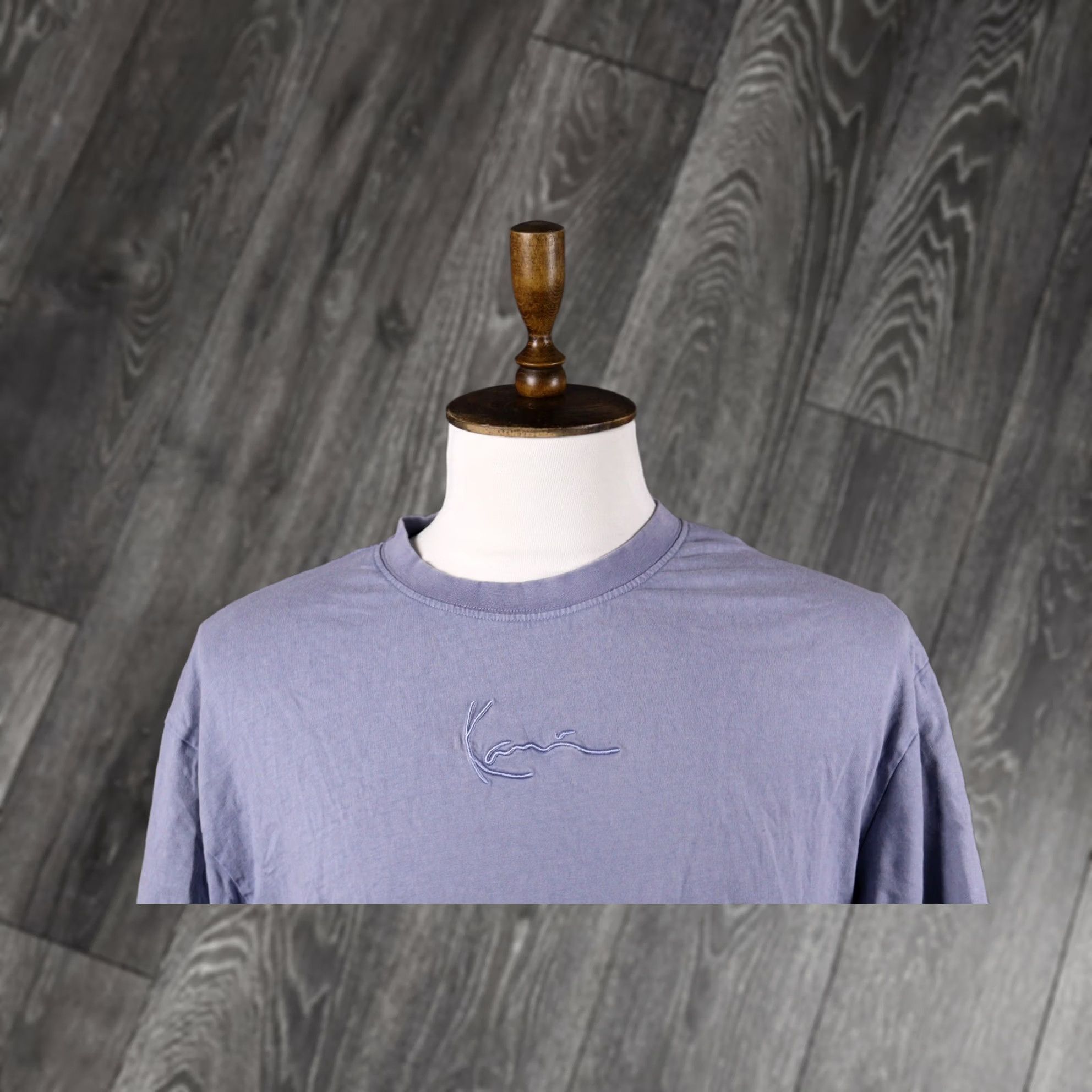 Karl Kani Karl Kani Blue T-Shirt Short Sleeve Logo Size L Mens Vintage Size US L / EU 52-54 / 3 - 1 Thumbnail