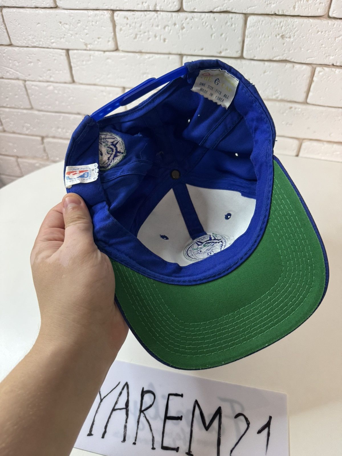 NBA Vintage 90’s Minnesota Timberwolves Hat Cap Size ONE SIZE - 4 Thumbnail
