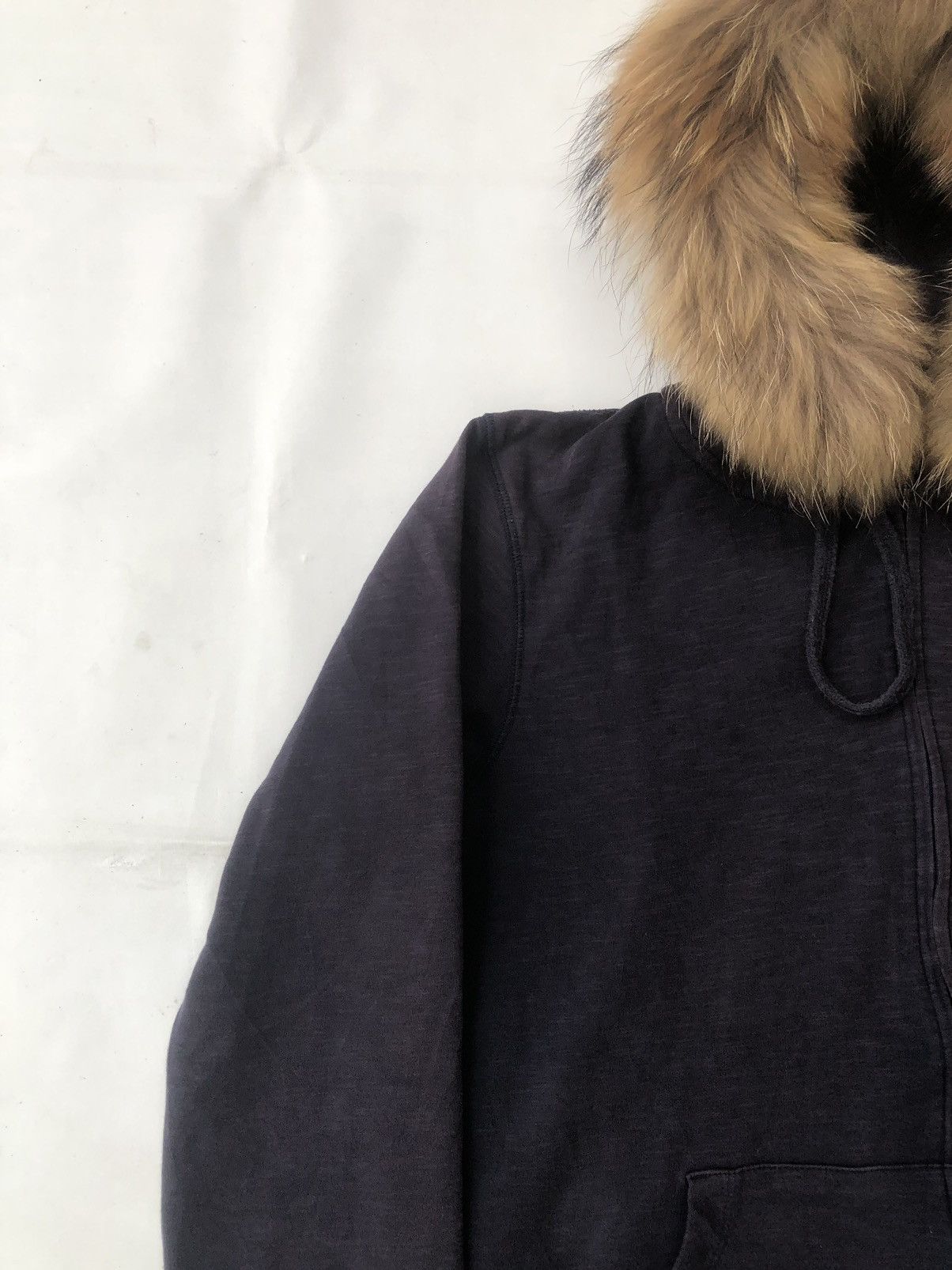 Hysteric Glamour Japan Sun faded Zipper Fur Hoodie Ifsixwasnine LGB style Size US L / EU 52-54 / 3 - 5 Thumbnail