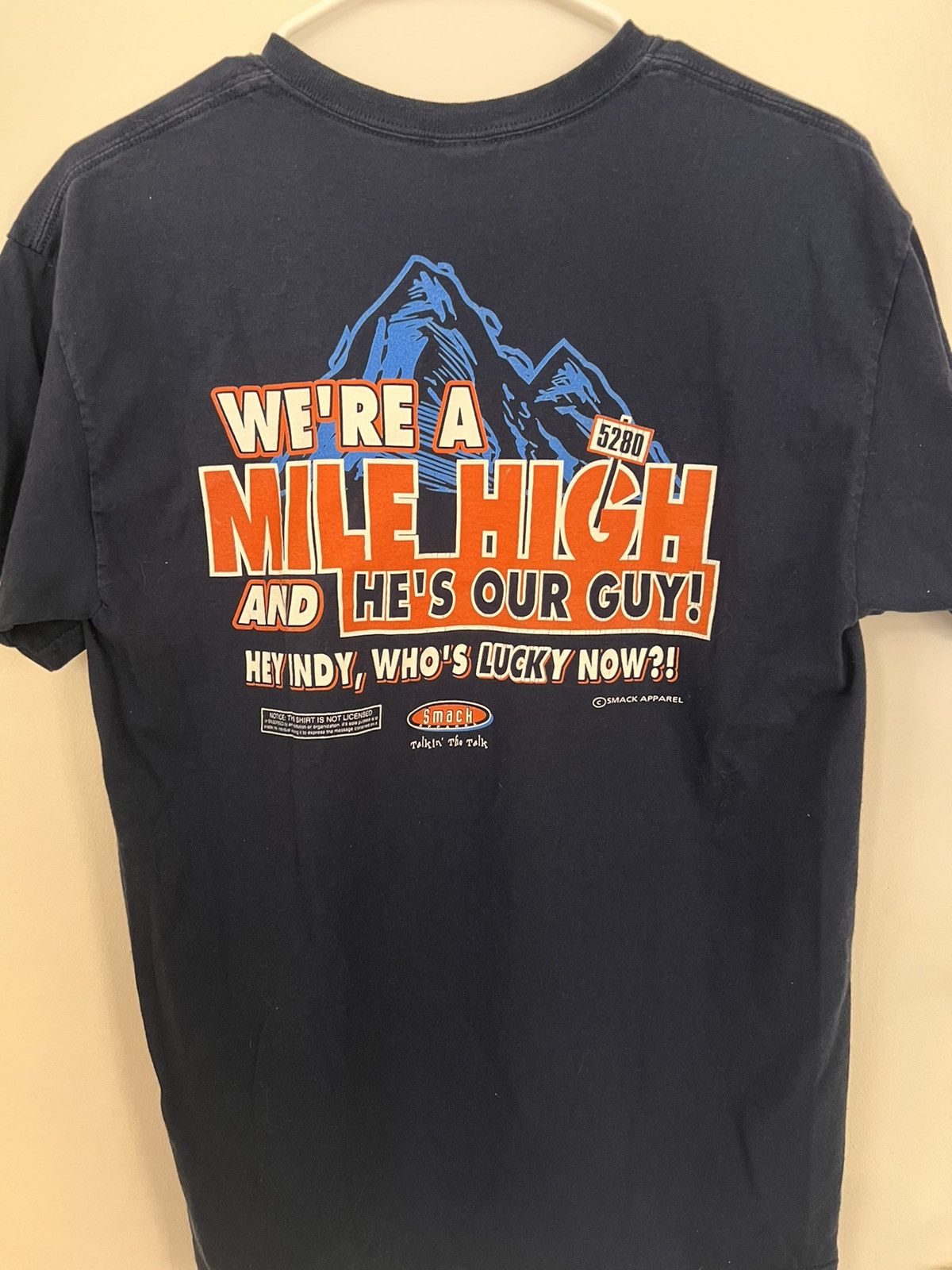 NFL Crazy Vintage 00s Denver Broncos Peyton Manning Tee Size US M / EU 48-50 / 2 - 3 Thumbnail