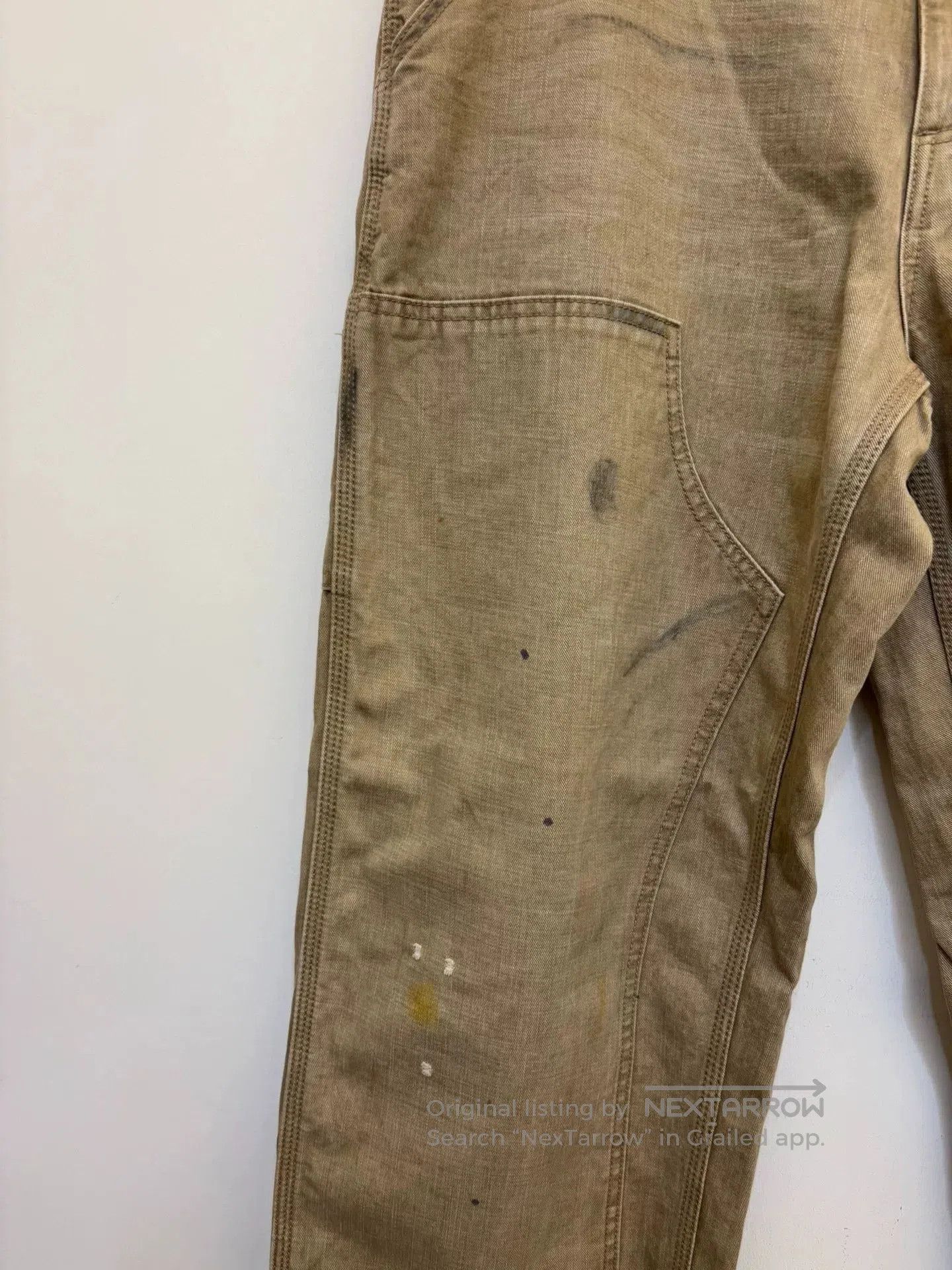 Beams Plus Beams Splatter Paint Carpenter Pants. Size US 34 / EU 50 - 5 Thumbnail