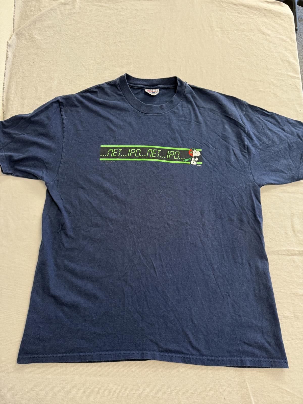 Hanes MetLife Stock T-shirt IPO Snoopy Charles Shulz Tee XL Size US XL / EU 56 / 4 - 1 Thumbnail