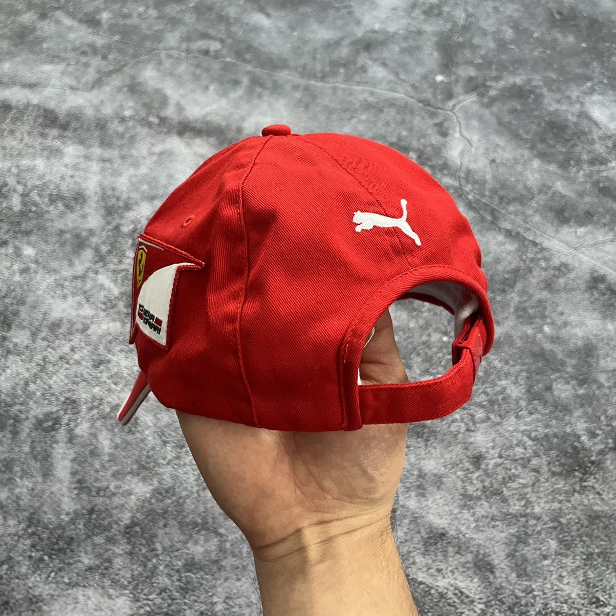 Puma Puma Ferrari Santander Red Cap Hat One Size Size ONE SIZE - 4 Thumbnail