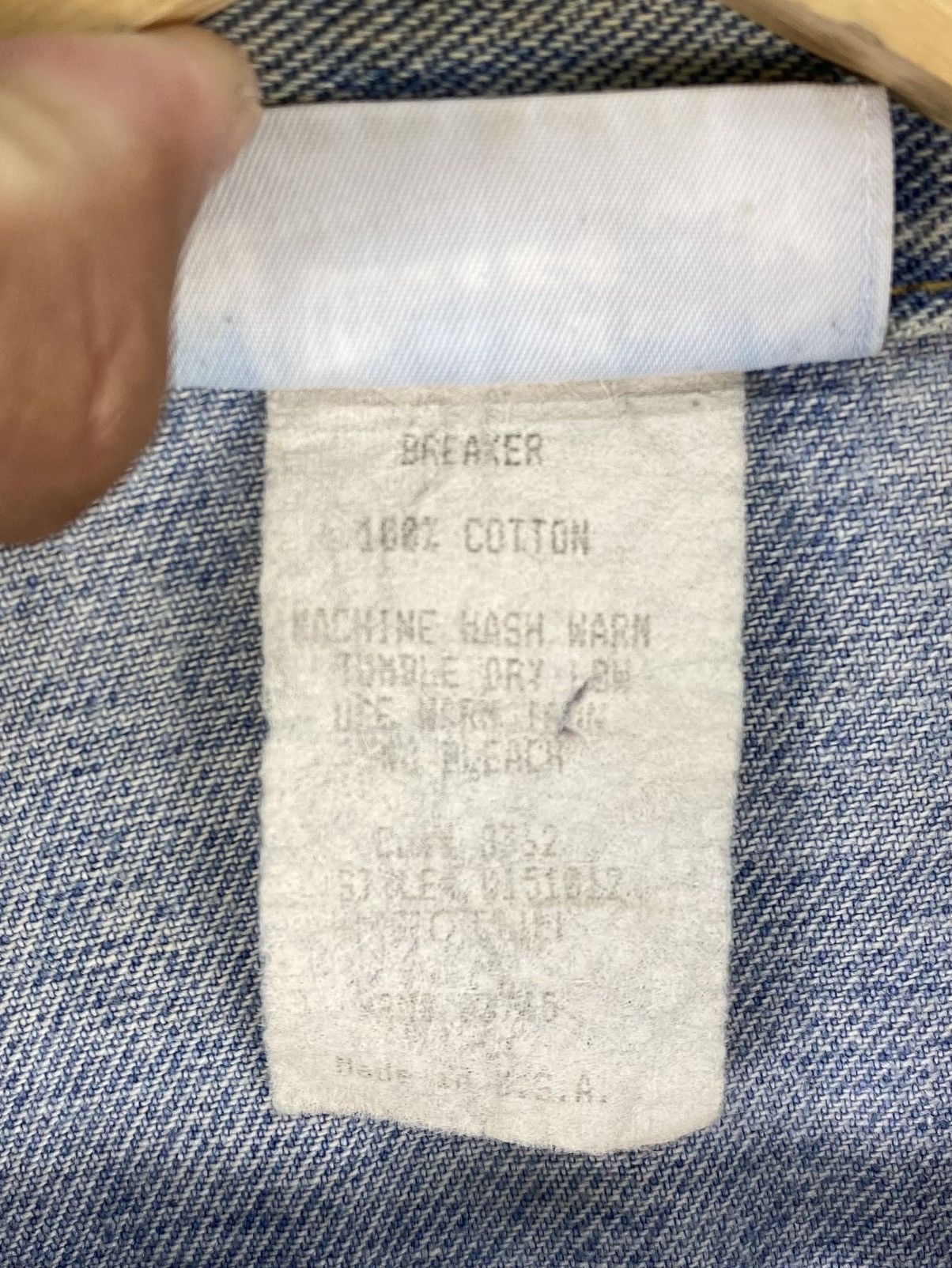 Vintage Vintage 80’s Denim Jacket sleeveless By Contempo Casual Size XS / US 0-2 / IT 36-38 - 11 Thumbnail