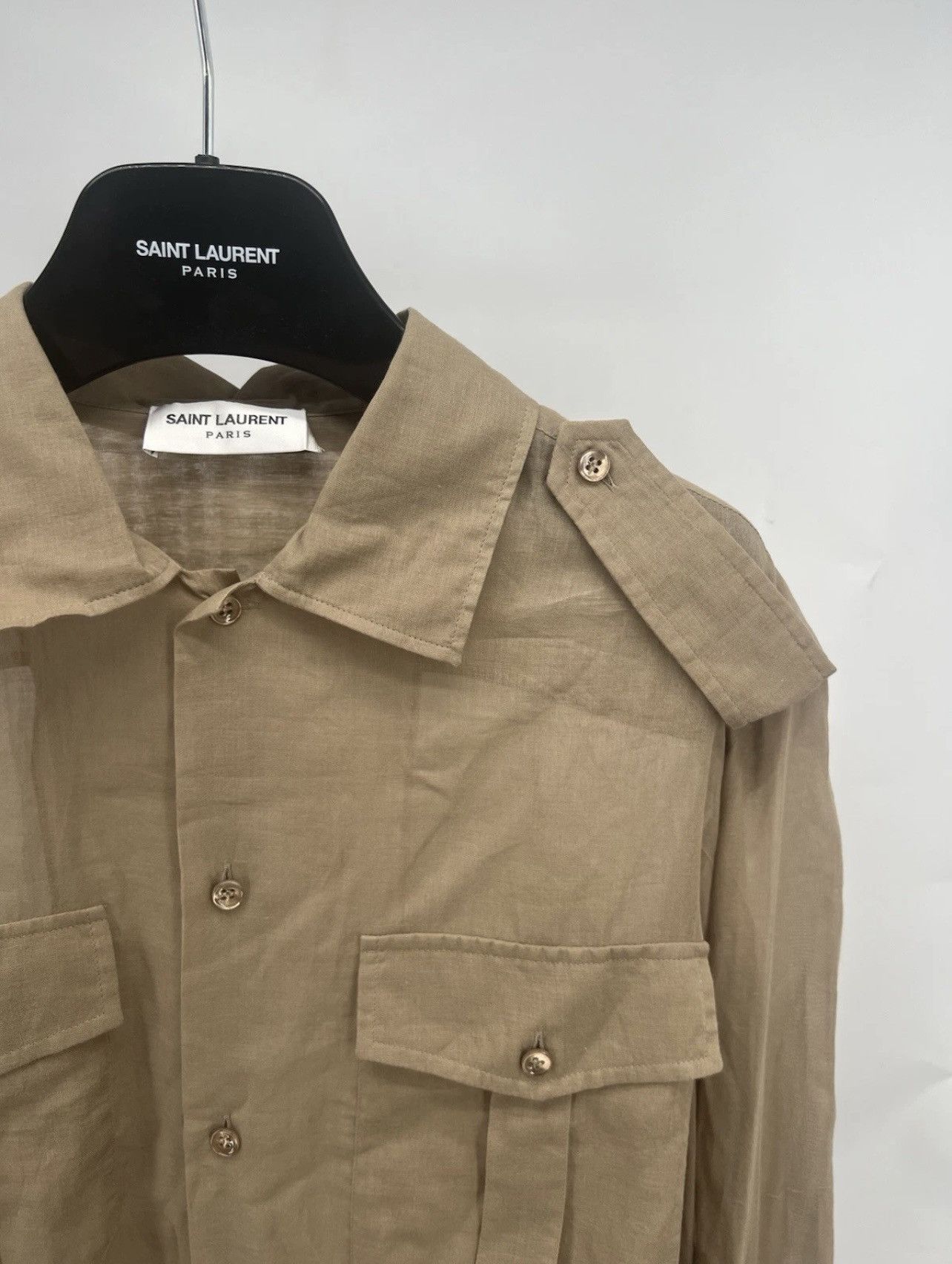 Saint Laurent Paris Saint Laurent Men’s Shirt Size 41 RRP $900 Size US M / EU 48-50 / 2 - 2 Thumbnail