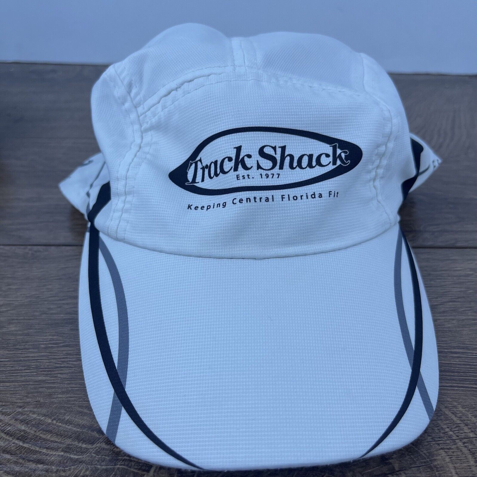 Other Track Shack Hat Central Florida White Cap Hat Adjustable Hat Size ONE SIZE - 1 Thumbnail